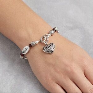 Expressively Yours Teacher Charm Bracelet | Inspire Wisdom Gift